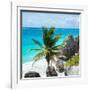 ¡Viva Mexico! Square Collection - Tulum Caribbean Coastline X-Philippe Hugonnard-Framed Photographic Print