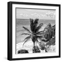 ¡Viva Mexico! Square Collection - Tulum Caribbean Coastline XI-Philippe Hugonnard-Framed Photographic Print