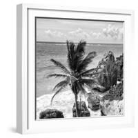 ¡Viva Mexico! Square Collection - Tulum Caribbean Coastline XI-Philippe Hugonnard-Framed Photographic Print