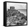 ¡Viva Mexico! Square Collection - Tulum Caribbean Coastline XII-Philippe Hugonnard-Framed Stretched Canvas