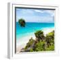 ¡Viva Mexico! Square Collection - Tulum Caribbean Coastline-Philippe Hugonnard-Framed Photographic Print