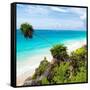 ¡Viva Mexico! Square Collection - Tulum Caribbean Coastline-Philippe Hugonnard-Framed Stretched Canvas
