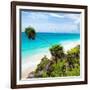 ¡Viva Mexico! Square Collection - Tulum Caribbean Coastline-Philippe Hugonnard-Framed Photographic Print