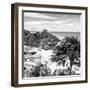 ¡Viva Mexico! Square Collection - Tulum Ruins along Caribbean Coastline I-Philippe Hugonnard-Framed Photographic Print