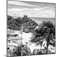 ¡Viva Mexico! Square Collection - Tulum Ruins along Caribbean Coastline I-Philippe Hugonnard-Mounted Photographic Print