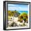 ¡Viva Mexico! Square Collection - Tulum Ruins along Caribbean Coastline II-Philippe Hugonnard-Framed Photographic Print