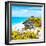 ¡Viva Mexico! Square Collection - Tulum Ruins along Caribbean Coastline V-Philippe Hugonnard-Framed Photographic Print