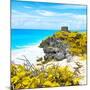 ¡Viva Mexico! Square Collection - Tulum Ruins along Caribbean Coastline V-Philippe Hugonnard-Mounted Photographic Print