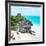 ¡Viva Mexico! Square Collection - Tulum Ruins along Caribbean Coastline VI-Philippe Hugonnard-Framed Photographic Print