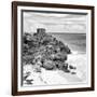 ¡Viva Mexico! Square Collection - Tulum Ruins along Caribbean Coastline VII-Philippe Hugonnard-Framed Photographic Print