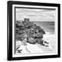 ¡Viva Mexico! Square Collection - Tulum Ruins along Caribbean Coastline VII-Philippe Hugonnard-Framed Photographic Print