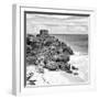 ¡Viva Mexico! Square Collection - Tulum Ruins along Caribbean Coastline VII-Philippe Hugonnard-Framed Photographic Print