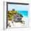 ¡Viva Mexico! Square Collection - Tulum Ruins along Caribbean Coastline VIII-Philippe Hugonnard-Framed Photographic Print