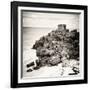 ¡Viva Mexico! Square Collection - Tulum Ruins along Caribbean Coastline X-Philippe Hugonnard-Framed Photographic Print