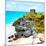 ¡Viva Mexico! Square Collection - Tulum Ruins along Caribbean Coastline XI-Philippe Hugonnard-Mounted Photographic Print