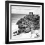 ¡Viva Mexico! Square Collection - Tulum Ruins along Caribbean Coastline XII-Philippe Hugonnard-Framed Photographic Print