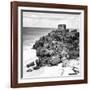 ¡Viva Mexico! Square Collection - Tulum Ruins along Caribbean Coastline XII-Philippe Hugonnard-Framed Photographic Print