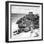 ¡Viva Mexico! Square Collection - Tulum Ruins along Caribbean Coastline XII-Philippe Hugonnard-Framed Photographic Print