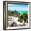 ¡Viva Mexico! Square Collection - Tulum Ruins along Caribbean Coastline-Philippe Hugonnard-Framed Photographic Print