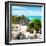 ¡Viva Mexico! Square Collection - Tulum Ruins along Caribbean Coastline-Philippe Hugonnard-Framed Photographic Print