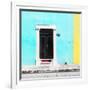 ¡Viva Mexico! Square Collection - Turquoise and Yellow Facade - Campeche-Philippe Hugonnard-Framed Photographic Print