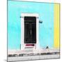 ¡Viva Mexico! Square Collection - Turquoise and Yellow Facade - Campeche-Philippe Hugonnard-Mounted Photographic Print