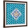 ¡Viva Mexico! Square Collection - Turquoise Mosaics-Philippe Hugonnard-Framed Photographic Print