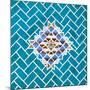 ¡Viva Mexico! Square Collection - Turquoise Mosaics-Philippe Hugonnard-Mounted Photographic Print