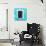 ¡Viva Mexico! Square Collection - Turquoise Wall & Black Window-Philippe Hugonnard-Photographic Print displayed on a wall