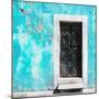 ¡Viva Mexico! Square Collection - Turquoise Wall of Silence-Philippe Hugonnard-Mounted Photographic Print
