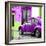 ¡Viva Mexico! Square Collection - VW Beetle and Purple Wall II-Philippe Hugonnard-Framed Photographic Print