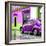 ¡Viva Mexico! Square Collection - VW Beetle and Purple Wall-Philippe Hugonnard-Framed Photographic Print