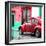 ¡Viva Mexico! Square Collection - VW Beetle and Red Wall II-Philippe Hugonnard-Framed Photographic Print