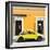 ¡Viva Mexico! Square Collection - VW Beetle Car - Gold & Yellow-Philippe Hugonnard-Framed Photographic Print