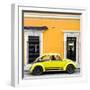 ¡Viva Mexico! Square Collection - VW Beetle Car - Gold & Yellow-Philippe Hugonnard-Framed Photographic Print