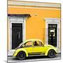 ¡Viva Mexico! Square Collection - VW Beetle Car - Gold & Yellow-Philippe Hugonnard-Mounted Photographic Print