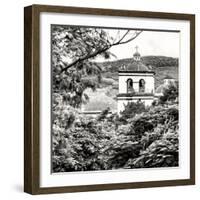 ¡Viva Mexico! Square Collection - White Church II-Philippe Hugonnard-Framed Photographic Print