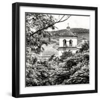 ¡Viva Mexico! Square Collection - White Church II-Philippe Hugonnard-Framed Photographic Print