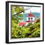 ¡Viva Mexico! Square Collection - White Church-Philippe Hugonnard-Framed Photographic Print