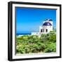 ¡Viva Mexico! Square Collection - White House in Isla Mujeres-Philippe Hugonnard-Framed Photographic Print