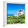 ¡Viva Mexico! Square Collection - White House in Isla Mujeres-Philippe Hugonnard-Framed Photographic Print