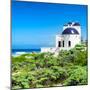 ¡Viva Mexico! Square Collection - White House in Isla Mujeres-Philippe Hugonnard-Mounted Photographic Print