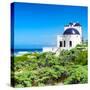 ¡Viva Mexico! Square Collection - White House in Isla Mujeres-Philippe Hugonnard-Stretched Canvas