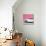 ¡Viva Mexico! Square Collection - White VW Beetle Car & Pink Wall-Philippe Hugonnard-Stretched Canvas displayed on a wall