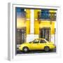 ¡Viva Mexico! Square Collection - Yellow Campeche II-Philippe Hugonnard-Framed Photographic Print