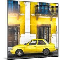 ¡Viva Mexico! Square Collection - Yellow Campeche II-Philippe Hugonnard-Mounted Photographic Print