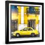 ¡Viva Mexico! Square Collection - Yellow Campeche II-Philippe Hugonnard-Framed Photographic Print