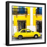 ¡Viva Mexico! Square Collection - Yellow Campeche-Philippe Hugonnard-Framed Photographic Print