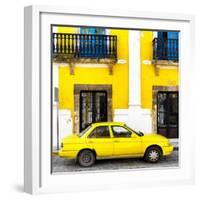 ¡Viva Mexico! Square Collection - Yellow Campeche-Philippe Hugonnard-Framed Photographic Print