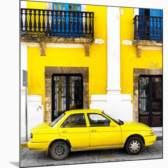 ¡Viva Mexico! Square Collection - Yellow Campeche-Philippe Hugonnard-Mounted Photographic Print